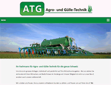 Tablet Screenshot of agro-tec.ch
